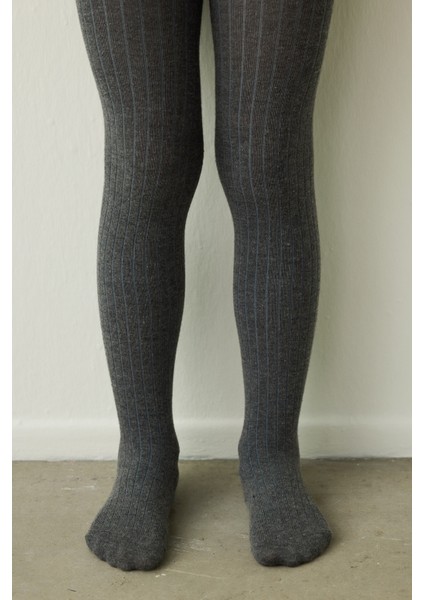 Pretty Rib Bordo 2li Külotlu Çorap