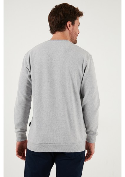 Pamuklu Regular Fit V Yaka Kazak Erkek Kazak 456202 V