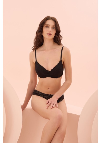 Nbb 4618 Dantelli Destekli Sütyen Kilot Takımı modelleri
