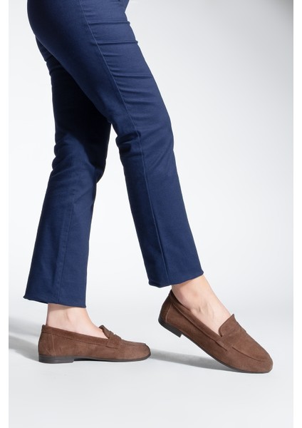 Kadın Hakiki Deri Loafer Günlük Ayakkabı Rosme fırsatları