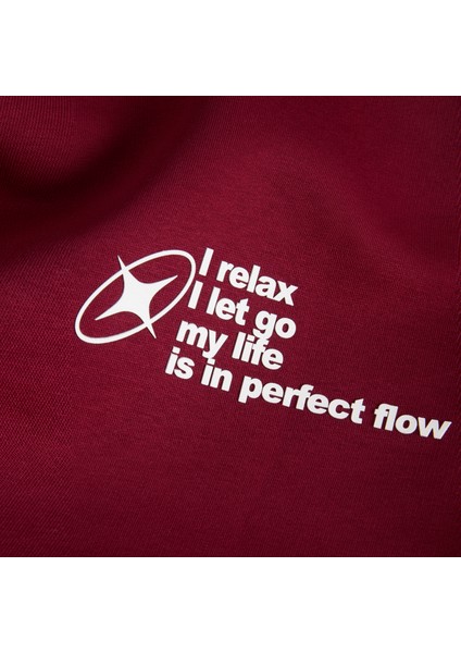 Kadin Baskili Sweatshirt - Ruby fırsatları