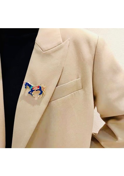 Renkli Minelizirkon Taşlı Altın Renkşıkat Broş fiyatları