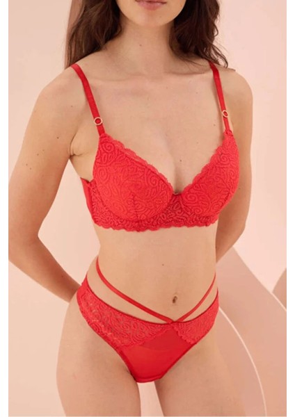 Nbb 4850 Hafif Destekli 3'lü Sütyen Kilot Takımı