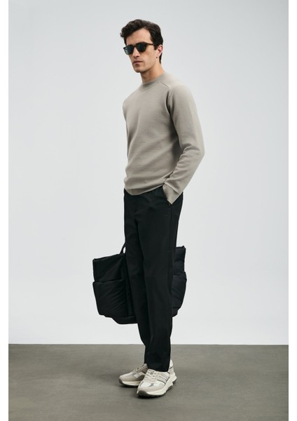 Slim Fit Normal Bel Düz Paça Chino Pantolon Erkek Pantolon 112190334 fırsatları