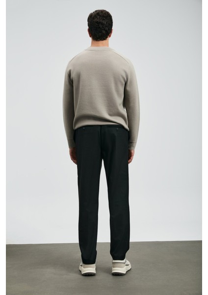 Slim Fit Normal Bel Düz Paça Chino Pantolon Erkek Pantolon 112190334