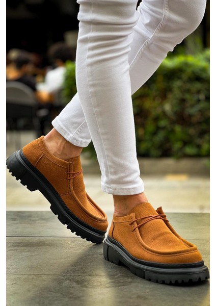 Castle Premium Tarz Casual Erkek Ayakkabı Taba Süet fiyatları