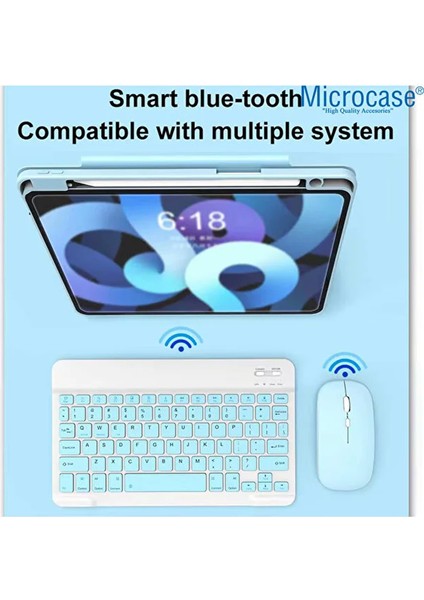 Rgb Tablet ve Telefonlar Için Bluetooth Klavye ve Mouse Set - AL7815 Mavi fırsatları
