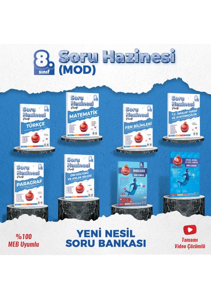 8. Sınıf Prestij Soru Hazinesi Seti