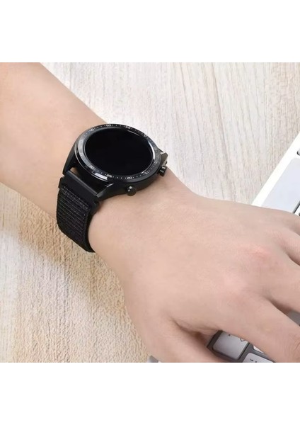 Huawei Watch Gt 6 46MM - Gt 6 Pro Uyumlu Hasır Dokuma Kumaş Kordon 22MM fiyatları