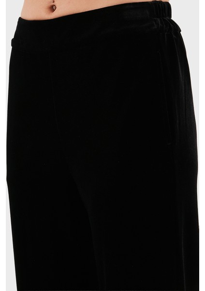 Regular Fit Lastikli Bel Düz Paça Şönil Pantolon Bayan PANTOLON EW001366 AF13341 UC001 indirimleri