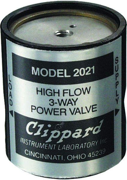 Clippard Vela Ventilatör Yüksek Akışlı 3 Yollu Güç Vanası 2021 M-2021 High Flow Ev/et Piloted 3-Way Valve