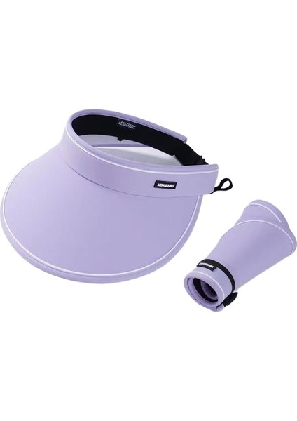 Yaz Uv Korumalı Kadın Boş Üst Güneş Şapkası Açık Tam Kapak Büyük Kenarlı Güneş Şapkası Katlanabilir Güneş Şapkası (Yurt Dışından)