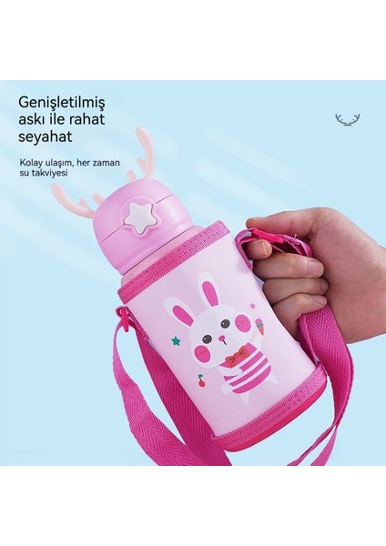 500ML Taşınabilir Çocuk Yalıtımlı Su Şişesi Paslanmaz (Yurt Dışından) fiyatları