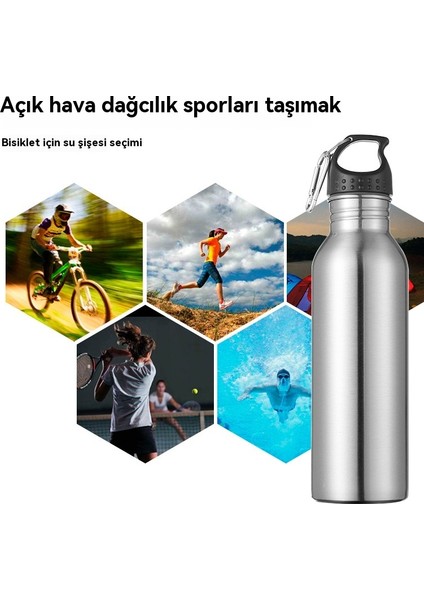 304 Paslanmaz Çelik Spor Su Şıtıcısı, Taşınabilir Bisiklet Su (Yurt Dışından) fırsatları