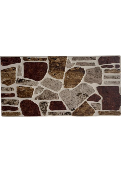 3 Boyutlu Karma Taş Desenli Strafor Duvar Kaplama Paneli