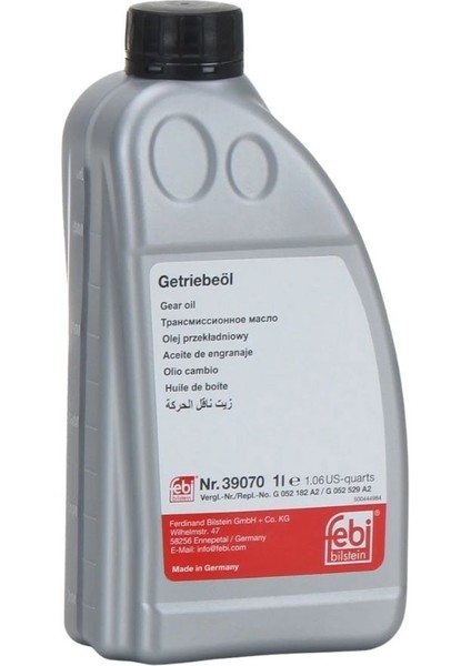 Dsg (Çift Kavrama) Şanzıman Yağı - 1 Litre