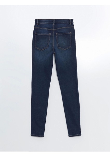 Lcw Jeans Indigo Jüpiter Süper Skinny Fit Kadın Jean Pantolon