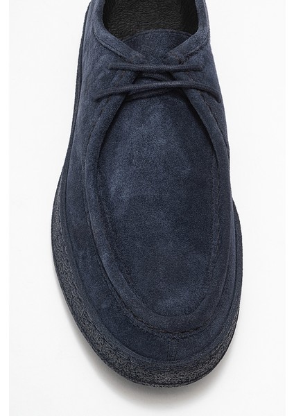 Erkek Bağcıklı Casual Ayakkabı Gerçek Deri T624 Lacivert fiyatları