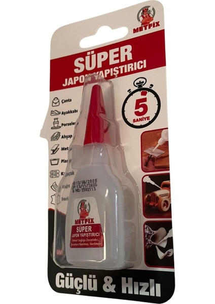 Metfıx Super Japon Yapıstırıcı 15 gr modelleri