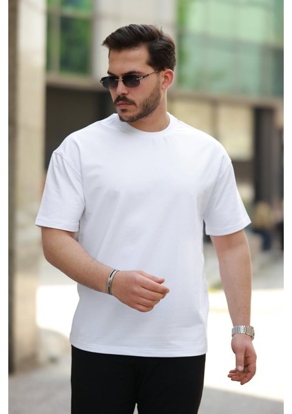 Erkek Kısa Kollu Basic Oversize Tshirt