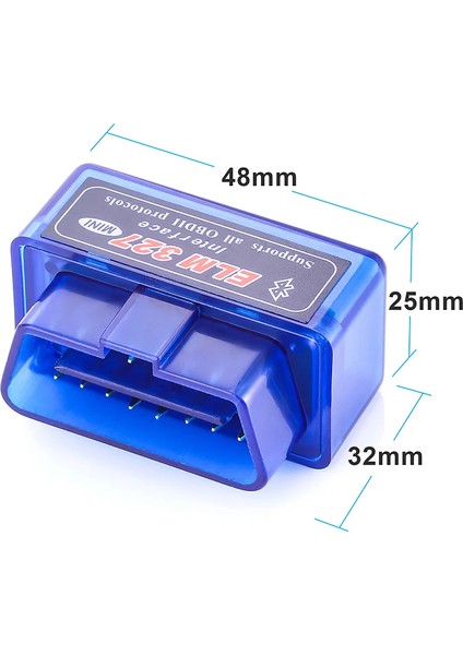 ELM327 Obd2 V2.1 Bluetooth Araç Arıza Tespit Cihazı