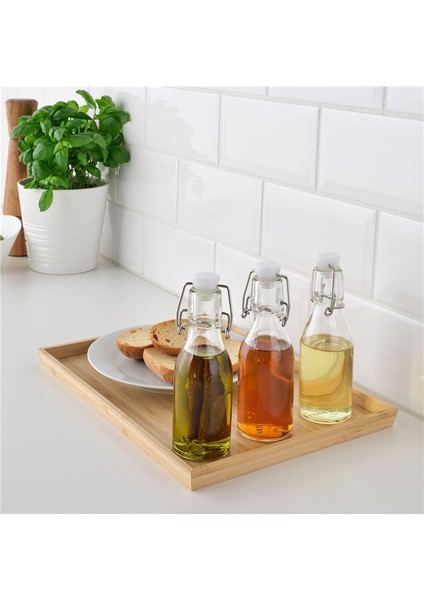 Korken 3'Lü Cam Su Şişesi