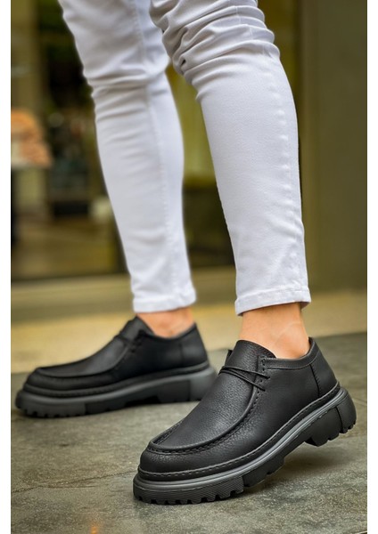 Castle Premium Tarz Casual Erkek Ayakkabı Siyah