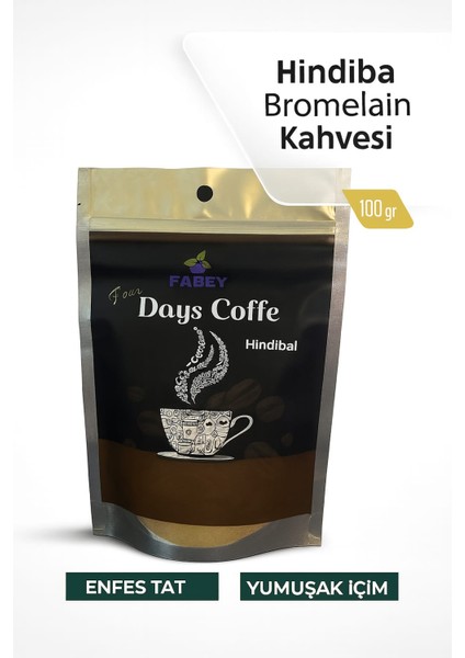 Form Days Coffe Hindiba-Bromelain Kahvesi 1 Aylık - (60 Kullanım) Net 100GR fiyatları