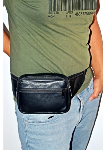 Spring Taba Hakiki Deri Bel Omuz Çantası modelleri