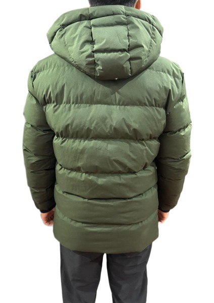 Kışlık Polarlı Fermuarlı Mont Yeşil fiyatları