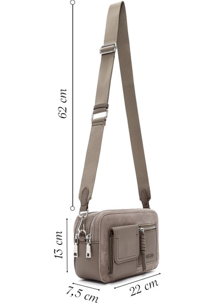 Kadın Vizon Uzun Askılı Çapraz Çanta 25WBD246514 fiyatları