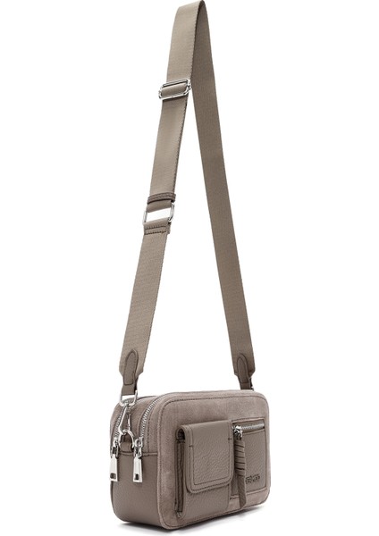 Kadın Vizon Uzun Askılı Çapraz Çanta 25WBD246514