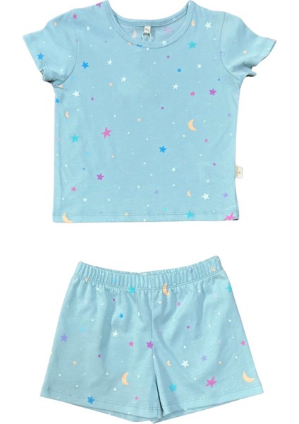 2'li Pijama Takımı - Mint Yıldız