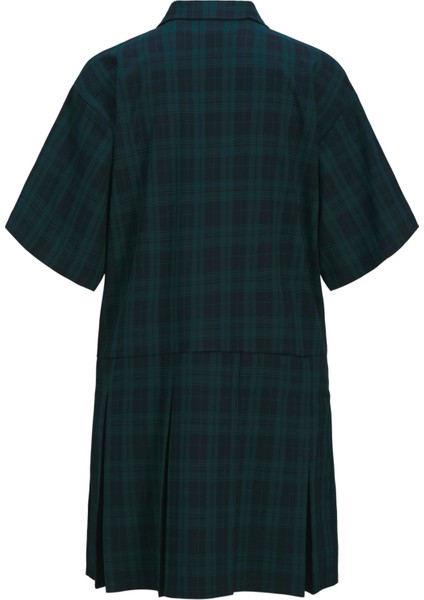 Kadin Rahat Kalip V-Yaka Kisa Elbise - Milla fiyatları