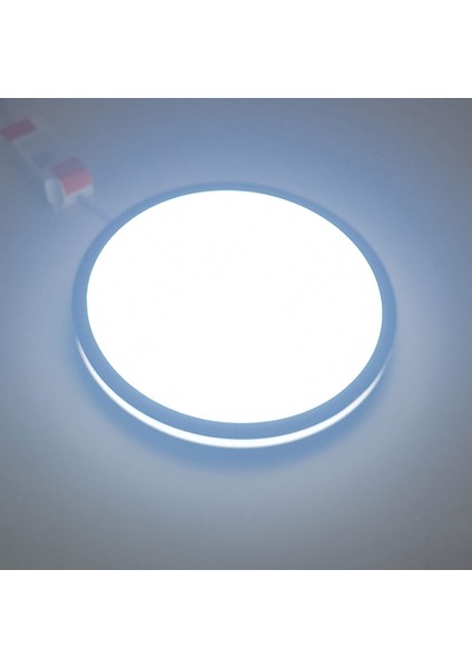 Yüksek Lümenli 34 Watt Ayarlı Sıva Altı Siyah Çerçeveli Panel LED modelleri