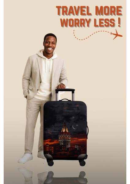 Esnek Valiz Kılıfı | Su Geçirmez, Yıkanabilir, Dayanıklı Kumaş | Tüm Boy Valizlerle Uyumlu Koruma Kılıfı fiyatları