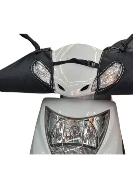 Motosiklet Ellik Koruma - Universal Reflektörlü Yapılı - Kalın Motosiklet Elcik Kılıf modelleri