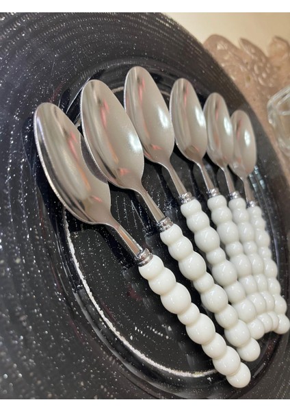 Incili 6 Kişilik Yemek Kaşığı