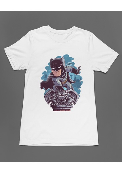 Batman Chibi Çizgi Film Dizi Unisex Tişört T-Shirt fiyatları