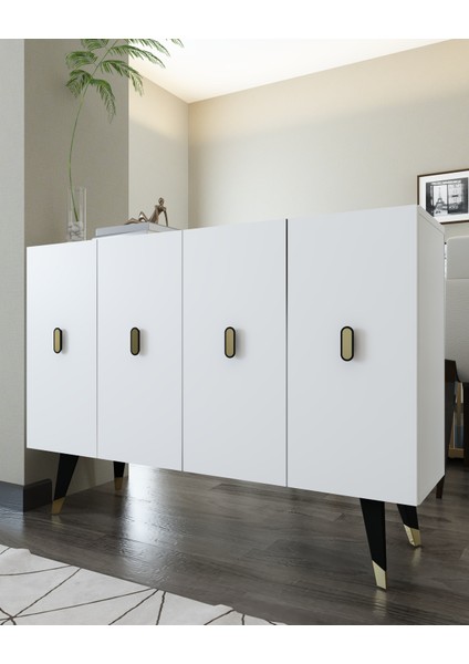 8168KM-32DD Konsol,kahve Köşesi,ayakkabılık,ofis Evrak Dolabı,mutfak Kiler Dolabı,tv Ünitesi-Ba