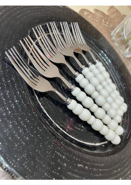 Incili 6 Kişilik Yemek Çatalı fiyatları