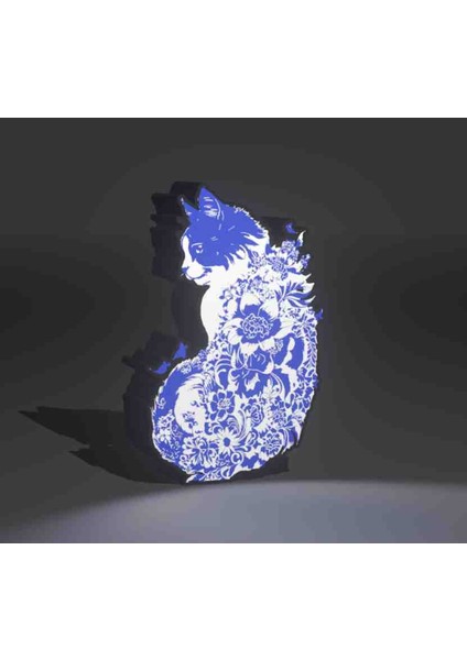 LED Işıklı Sanatsal Kedi modelleri