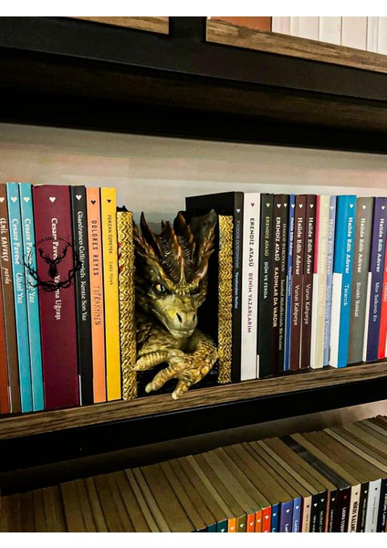 Hayatvesanat Ejderha / Kitaplık Figürü / Kitap Tutucu fiyatları