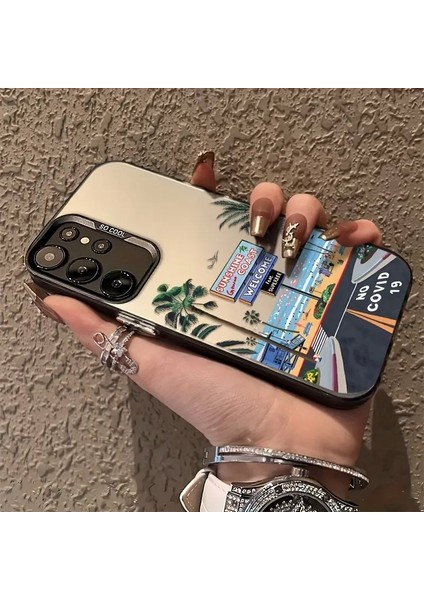 Samsung Galaxy S24FE Uyumlu Plaj Deniz Temalı Telefon Kılıfı MK01A fiyatları