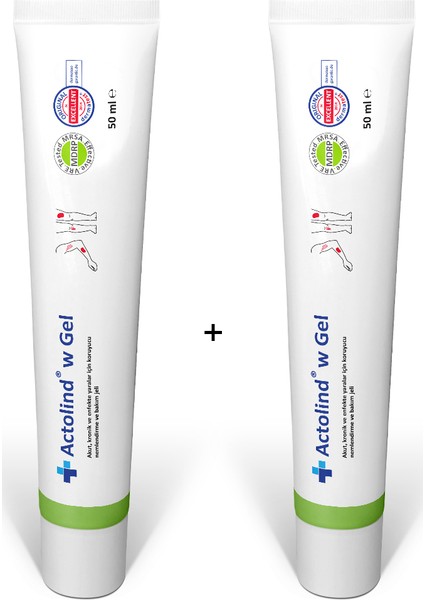 Actolınd® W Gel 2'li Yara Bakım Jeli 50 ml fırsatları