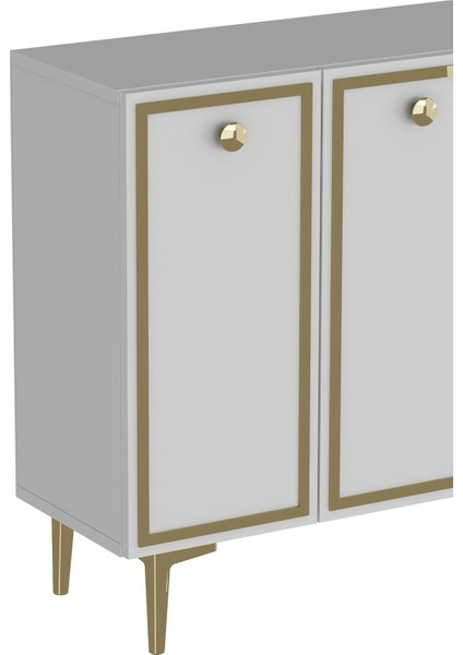 8161KM-1DH Konsol,kahve Köşesi,ayakkabılık,ofis Evrak Dolabı,mutfak Kiler Dolabı,tv Ünitesi-Ba