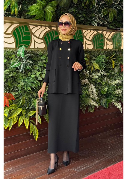 Hırka T25PF-9203 Siyah