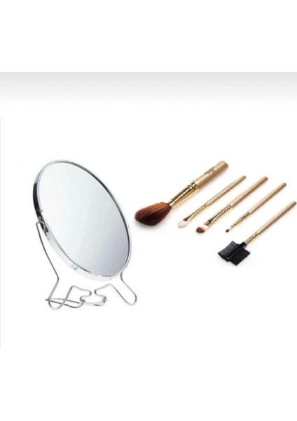 Çift Taraflı Büyüteçli 6 Inç Ayna Makyaj Aynası