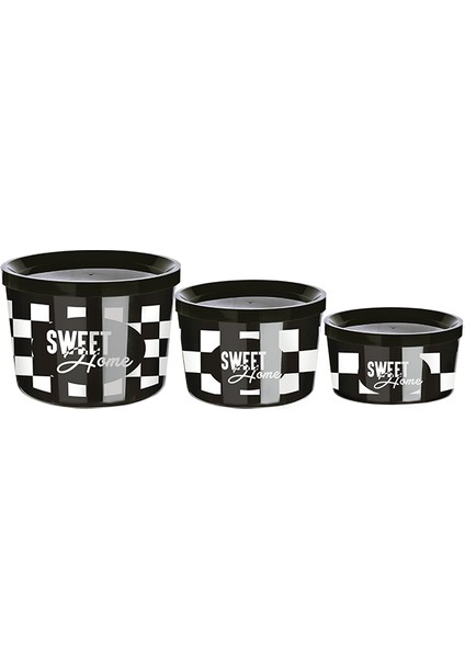 Saklama Kabı 3 Boy Iç Içe Geçmeli Kolay Saklanır Yer Tutmaz- (360-800-1400ML) fırsatları