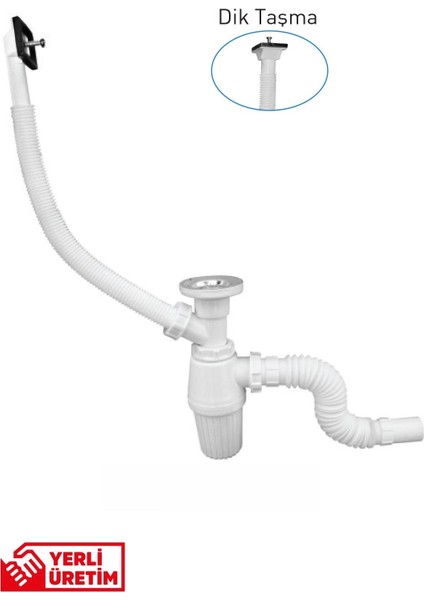 Taslı Evye Sifonu Taşmalı Körüklü (16403) fırsatları